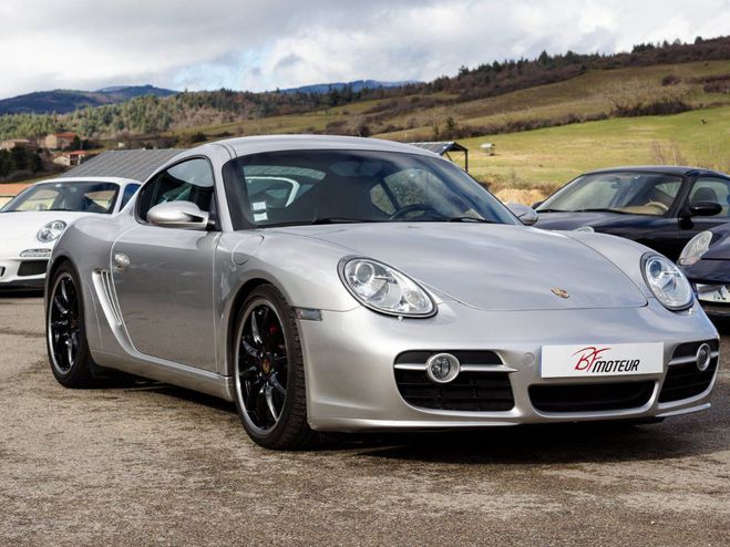 Porsche Cayman 987 S BVM / Pack Chrono / Cuir �tendu /  Gris Arctique m�tallis� de 2006