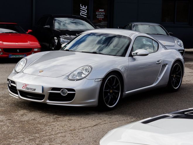 Porsche Cayman 987 S BVM / Pack Chrono / Cuir �tendu /  Gris Arctique m�tallis� de 2006