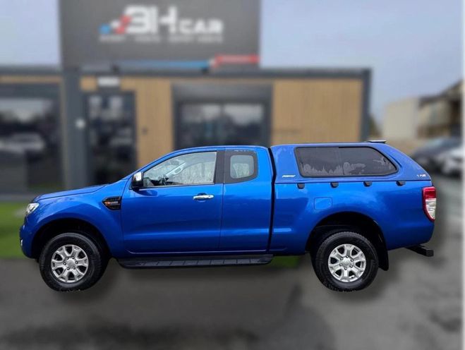 Ford Ranger SUPER CABINE 2.0 ECOBLUE 170ch XLT 4x4 Bleu de 2019