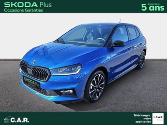  Voir d&eacute;tails -Skoda Fabia 1.0 TSI 95 ch EVO 2 BVM5 Monte-Carlo &agrave;  La Rochelle (17)