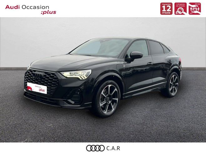 Cliquer pour voir la photo suivante Audi Q3 Sportback 45 TFSIe 245 ch S tronic 6 S l Noir de 2022