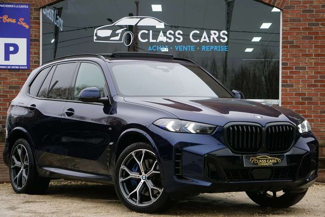 BMW X5 3.0 dAS xDrive30 MHEV TVA-BTW RECUP FULL Bleu M�tallis� de 