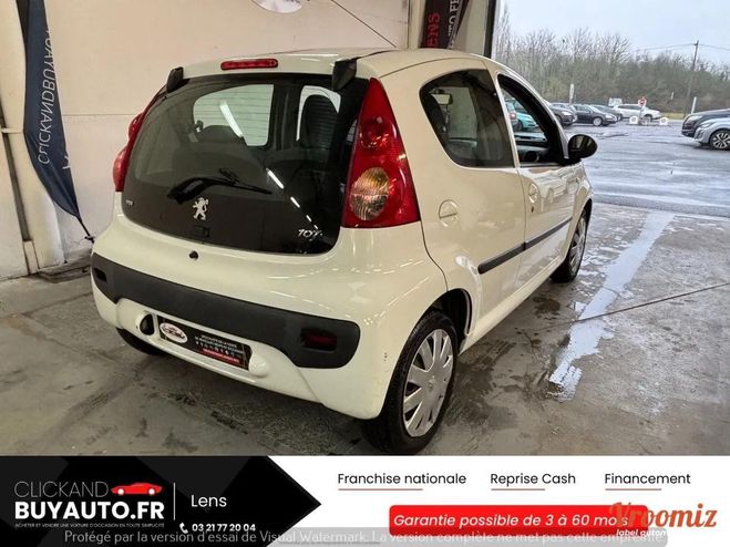 Peugeot 107 1.4 HDI 55 TRENDY // CLIMATISATION / VIT Blanc de 2007