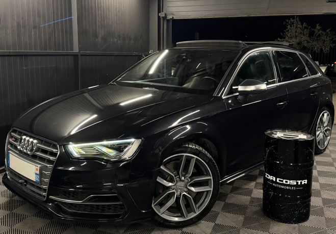 Audi S3 SPORTBACK 2.0 TFSI 300 QUATTRO TOIT OUVR Noir de 2014