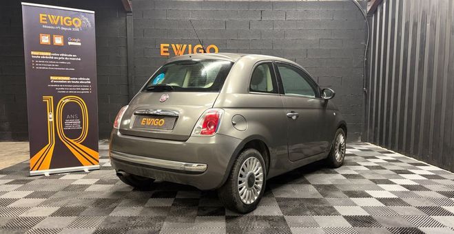 Fiat 500 0.9 twinair 85 start-stop lounge toit pa Gris de 2011