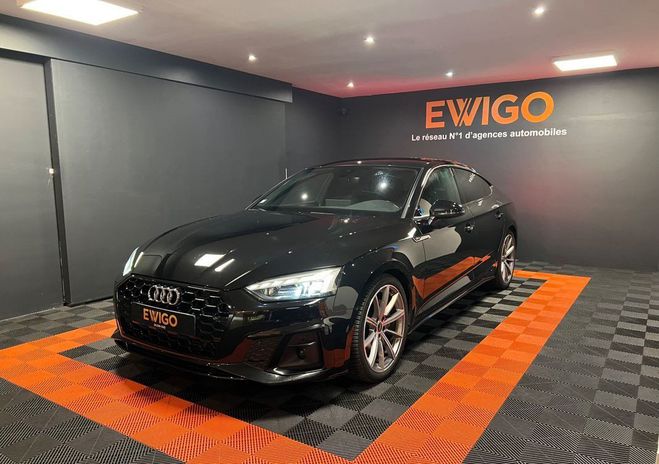 Audi A5 Sportback 2.0 40 tdi 205 s-line hybrid m Noir de 2021