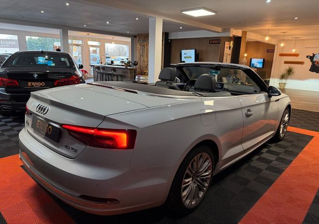 Audi A5 cabriolet 2.0 40 tdi 190 design luxe s-t Bleu de 2019
