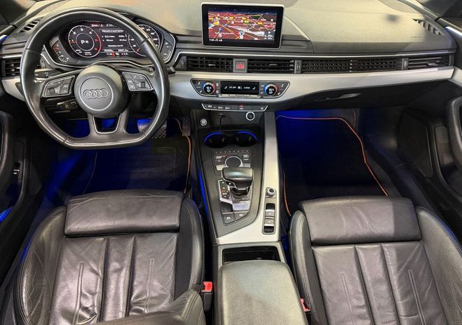 Audi A5 cabriolet 2.0 40 tdi 190 design luxe s-t Bleu de 2019