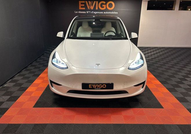 Tesla Model Y electric 300 60kwh standard-range bva Blanc de 2022