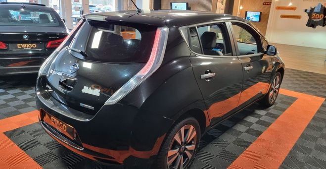 Nissan Leaf electric 110 24kwh avec-batterie tekna b Noir de 2014