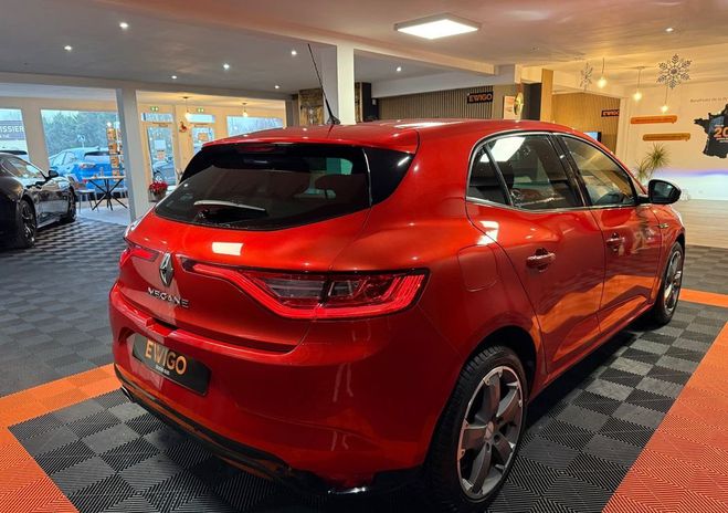 Renault Megane 1.3 tce 140 energy intens edc bva Rouge de 2018