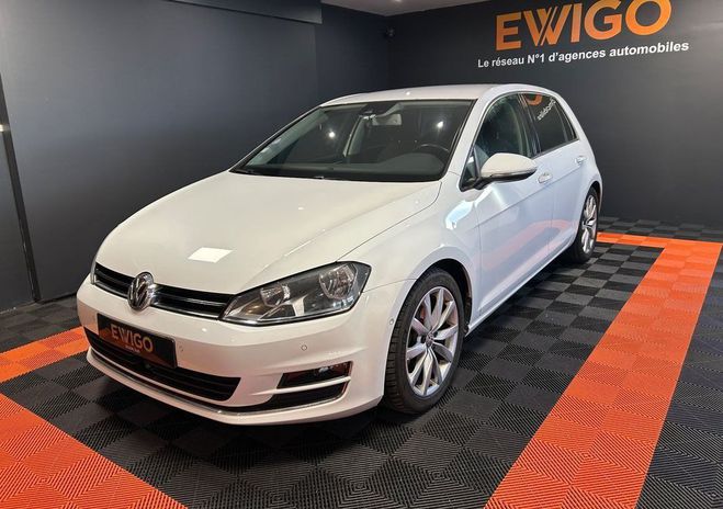 Volkswagen Golf 1.4 tsi 140 carat bluemotion act dsg bva Blanc de 2013