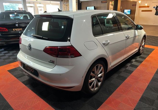 Volkswagen Golf 1.4 tsi 140 carat bluemotion act dsg bva Blanc de 2013