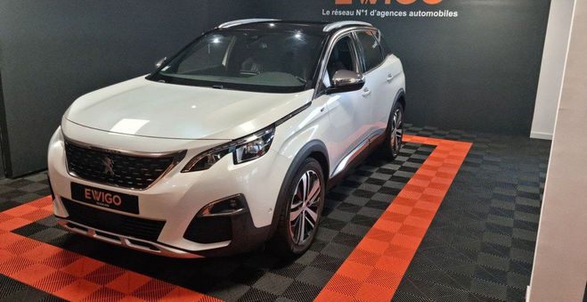 Peugeot 3008 generation-ii 2.0 bluehdi 180 gt bva dis Blanc de 2017