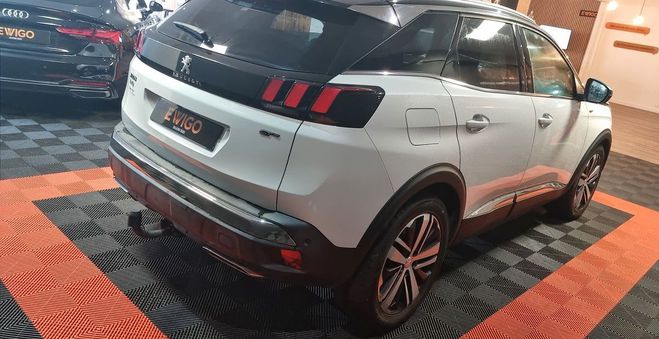 Peugeot 3008 generation-ii 2.0 bluehdi 180 gt bva dis Blanc de 2017