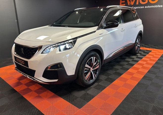 Peugeot 5008 1.5 bluehdi 130 gt line   7 places Blanc de 2020