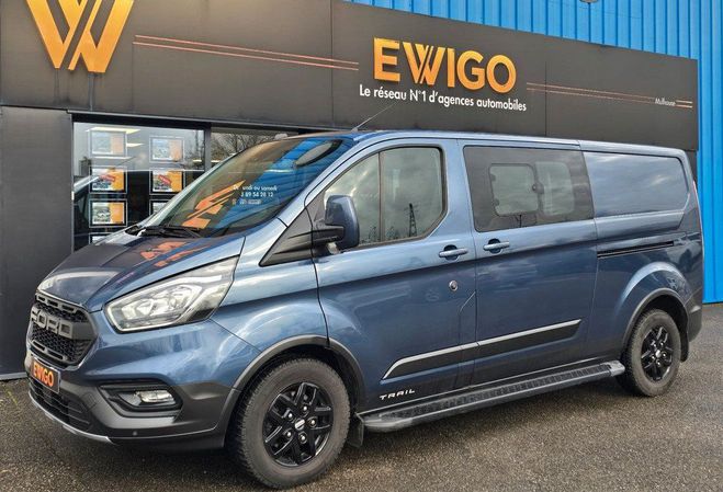 Ford Custom transit trail 340 l2h1 2.0 ecoblue 170ch Bleu de 2023