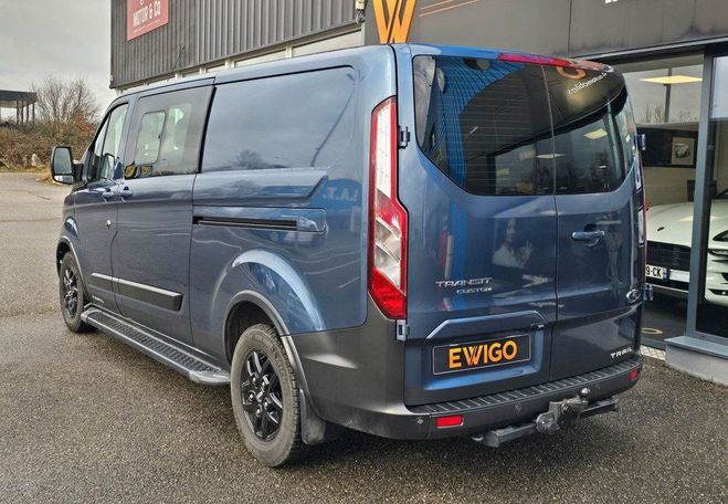 Ford Custom transit trail 340 l2h1 2.0 ecoblue 170ch Bleu de 2023