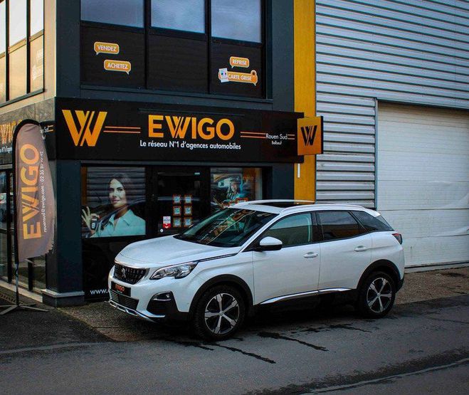 Peugeot 3008 generation 1.2 puretech 130 ch gt line t Blanc de 2017