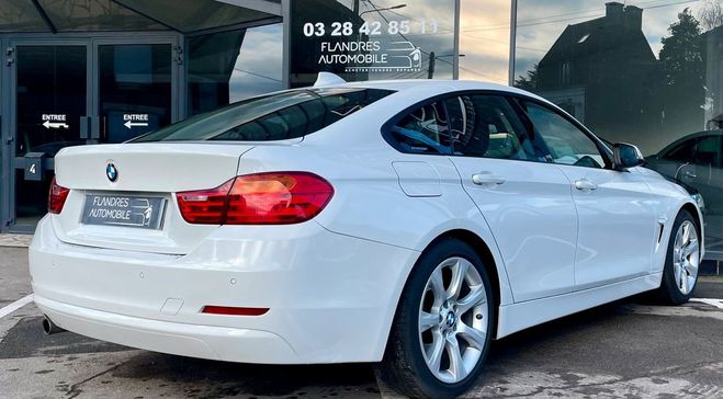 BMW Serie 4 Gran Coupe 420dA 184ch Business Blanc de 2015