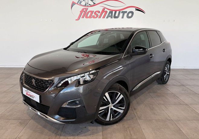 Cliquer pour voir la photo suivante Peugeot 3008 II 1.6 BlueHDi EAT6 S&S 120cv GT LINE-BV Gris de 2017