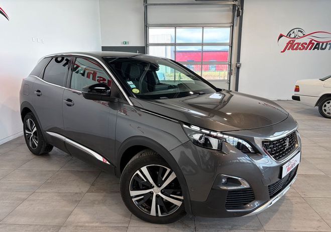 Peugeot 3008 II 1.6 BlueHDi EAT6 S&S 120cv GT LINE-BV Gris de 2017