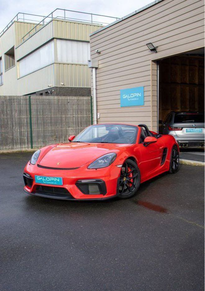 Cliquer pour voir la photo suivante Porsche 718 Spyder 4.0 420ch Rouge de 2020