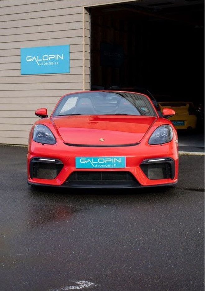 Porsche 718 Spyder 4.0 420ch Rouge de 2020