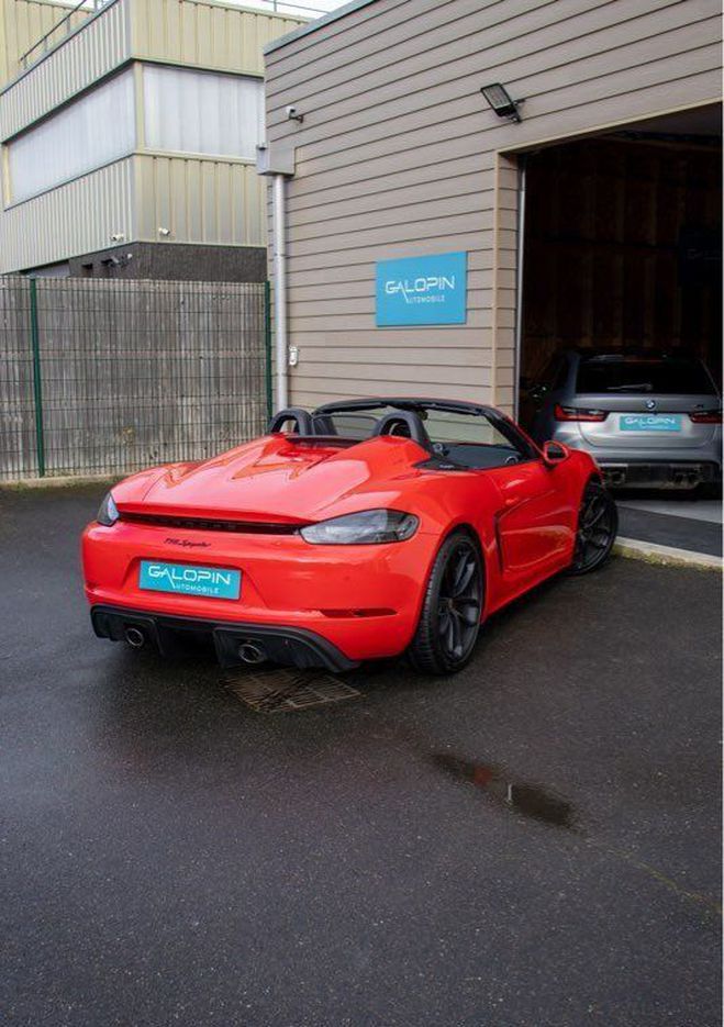 Porsche 718 Spyder 4.0 420ch Rouge de 2020