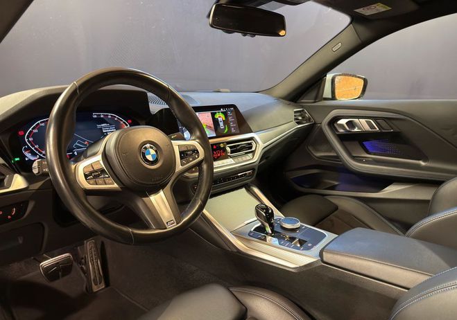 BMW Serie 2 Coup� 220i 184 ch M Sport GARANTIE 12 MO Gris de 2022