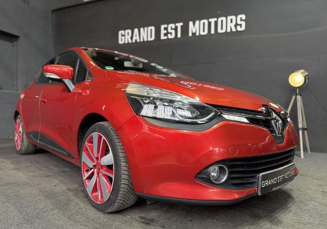 Renault Clio 1.5 dCi Energy Luxe (90cv) boite auto si Rouge de 2014