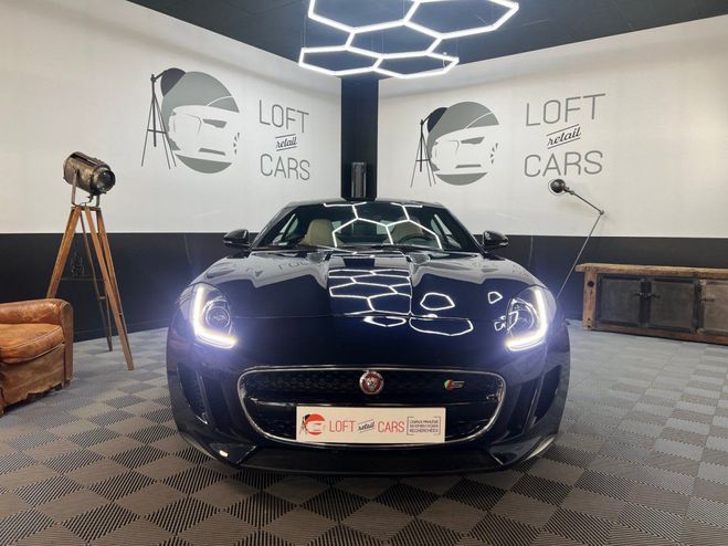 Jaguar F-Type COUPE V6 S 3.0 380 Suralimente A BLEU FONCE de 2015