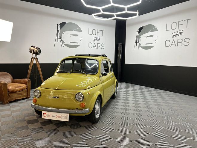 Fiat 500 R Jaune de 1973