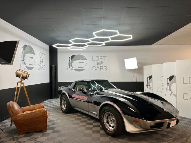 Chevrolet Corvette C3 OFFICIAL PACE CAR 25TH 5.7 V8 350 CI  Noir de 1978