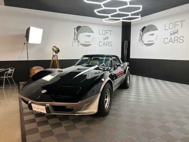 Chevrolet Corvette C3 OFFICIAL PACE CAR 25TH 5.7 V8 350 CI  Noir de 1978