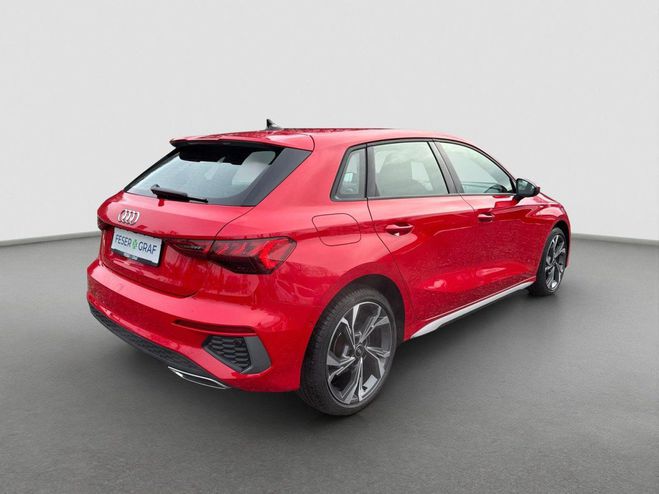 Audi A3 Sportback 40 TFSIe Hybrid S-Line Matrix  Rouge M�tallique de 