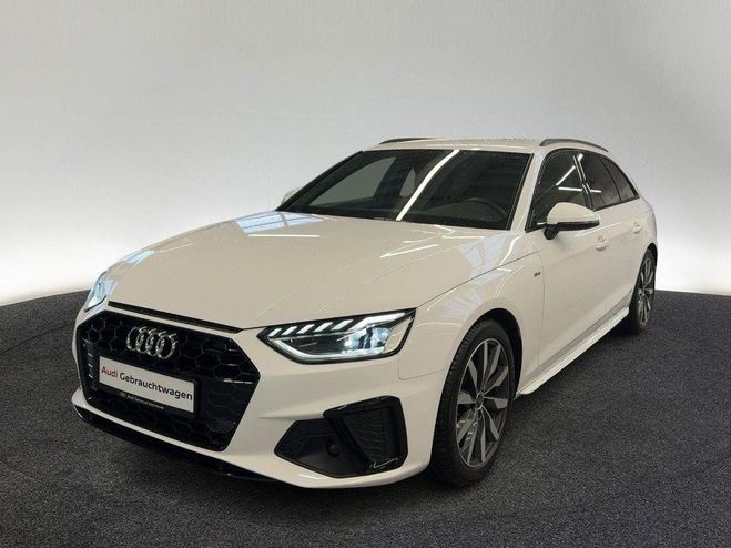 Audi A4 Avant S line 35 TFSI Kamera Sportfahrw L Blanc de 