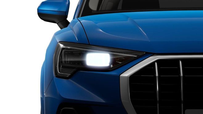 Cliquer pour voir la photo suivante Audi Q3 35 2.0 TDI S line LED*EPH*Navi*Virtual*A Noir Métallique de