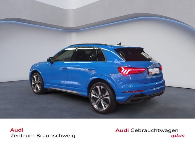 Audi Q3 S line 35 TFSI S tronic STANDHZG AHK LED Bleu de 