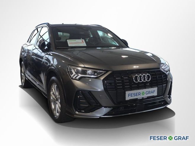 Audi Q3 35 TFSI S line Ext. ACC LED Navi R�Ka Si Gris M�tallique de 