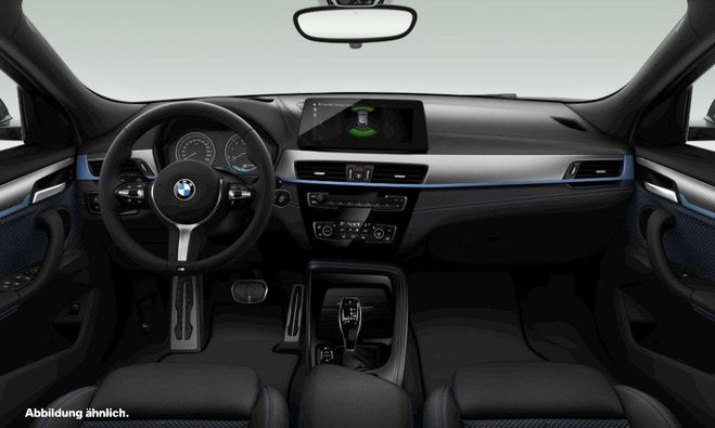 BMW X2 sDrive20i M Sport HUD ACC RFK NAVI LED D Blanc de 