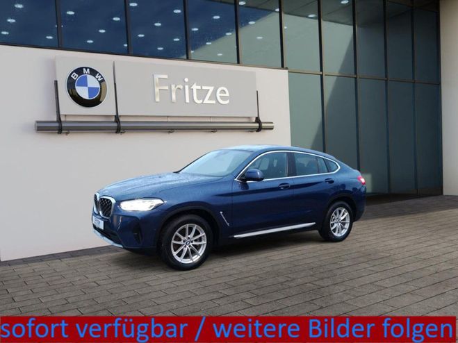 BMW X4 xDrive 20i LED+LEDER+NAVI+KLIMAAUTO+SHZ+ Bleu M�tallique de 