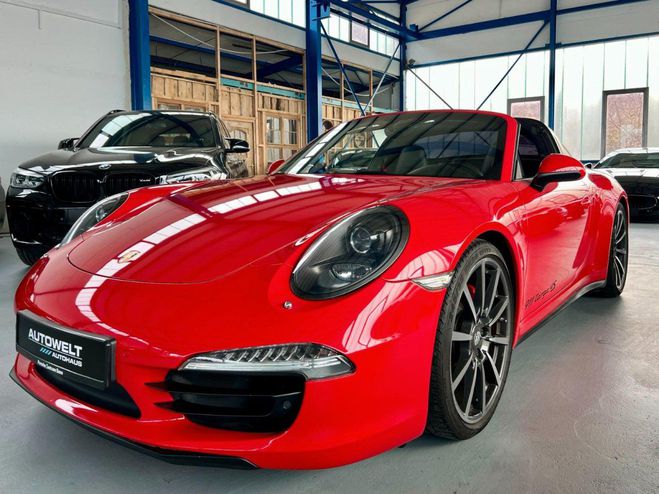 Porsche 911 991 Targa 4S/Navi/Leder/Xen/SP-Ausp/ Rouge de 