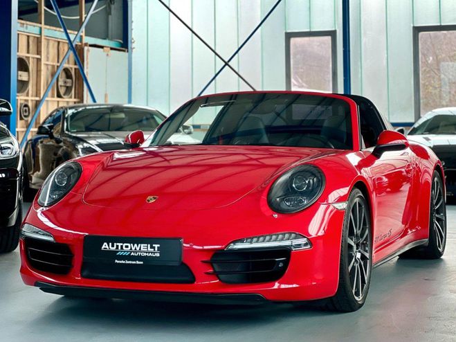 Porsche 911 991 Targa 4S/Navi/Leder/Xen/SP-Ausp/ Rouge de 