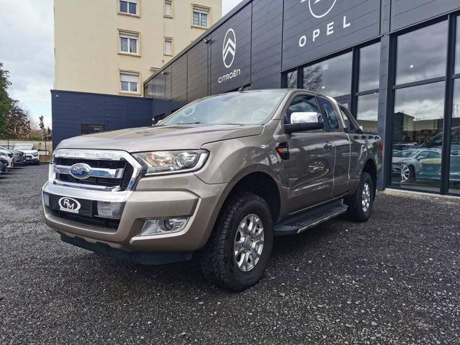 Ford Ranger 2.2 TDCi 160ch Super Cab XLT Limited Gris Lunaire M�tallis�e de 2018