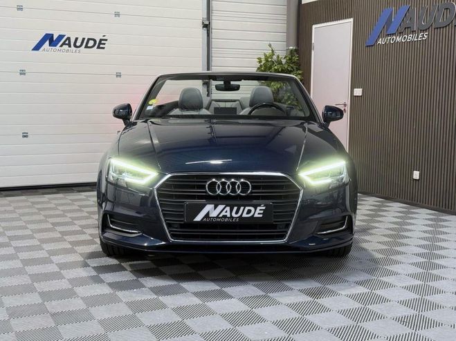 Audi A3 8V Cabriolet 2.0 TDI 150 CH S-Tronic Des BLEU de 2016
