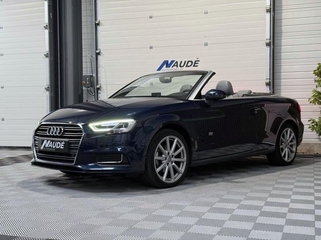Audi A3 8V Cabriolet 2.0 TDI 150 CH S-Tronic Des BLEU de 2016