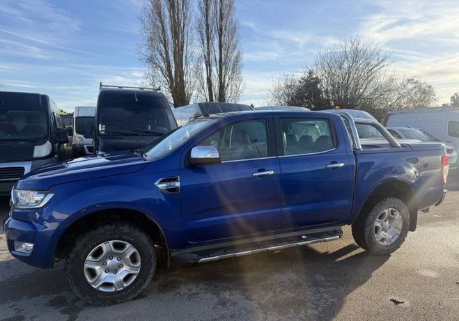 Ford Ranger 3.2 TDCI 200CH DOUBLE CABINE LIMITED BVA Bleu de 2016