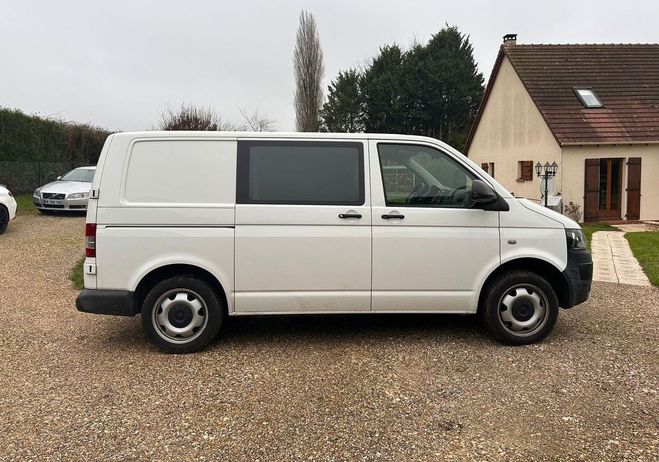 Volkswagen Transporter T5 2.0 BiTDI 180ch 4Motion TVA R�cup�rab Blanc de 2014