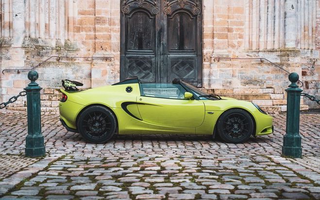 Lotus Elise S3 1.8 SC 220ch Compresseur / Dossier co Acid Green / Blanche de 2010